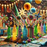 Artesanato com Garrafa PET: Como Criar uma Decoração de Festa Incrível e Sustentável