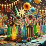 Artesanato com Garrafa PET: Como Criar uma Decoração de Festa Incrível e Sustentável