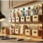 Artesanato com Garrafa PET: Como Criar uma Decoração Funcional para Escritórios